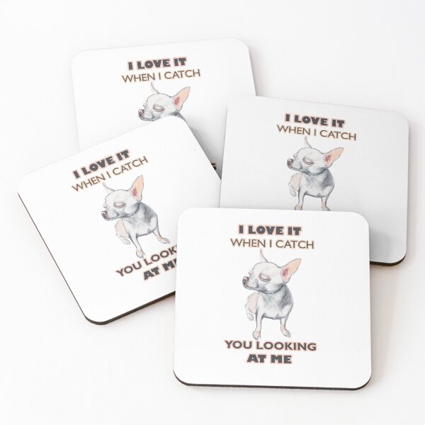 Item preview, I LOVE IT WHEN I CATCH YOU LOOKING AT ME designed and sold by ArtEkaterina.