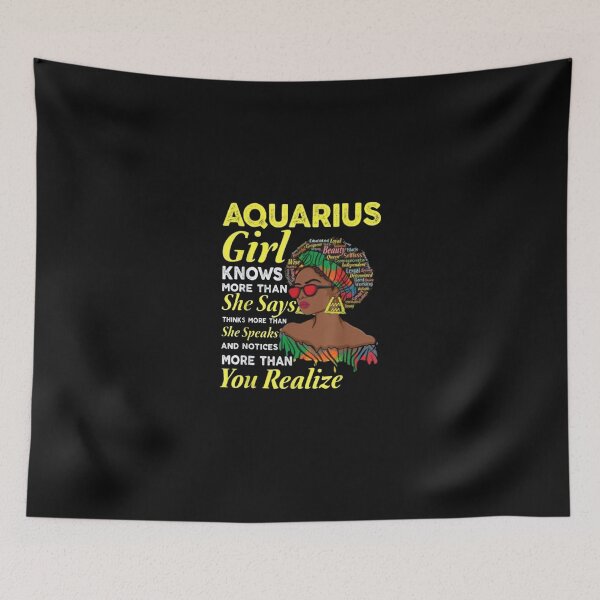 Item preview, January and February birthday Zodiac sign Aquarius queen designed and sold by AyoubShop55.