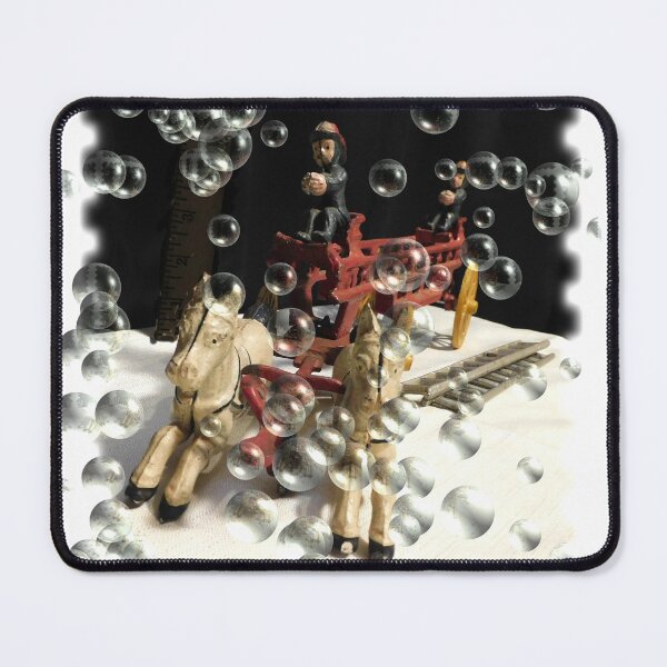 Item preview, Cast Iron Horse Drawn Firemen , Wagon designed and sold by Zarabeaver.
