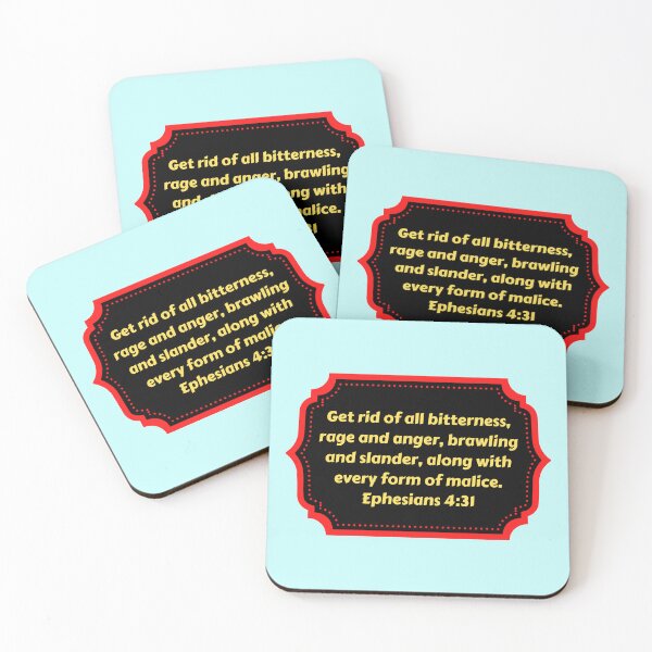 Item preview, Bible Verse Ephesians 4:31 designed and sold by Prayingwarrior.