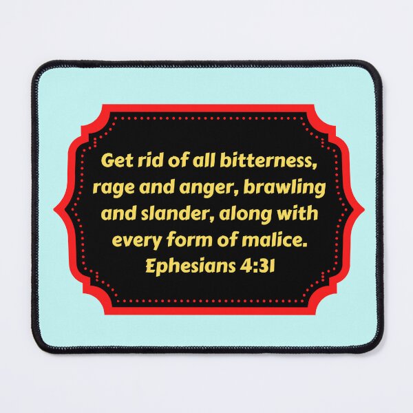 Item preview, Bible Verse Ephesians 4:31 designed and sold by Prayingwarrior.