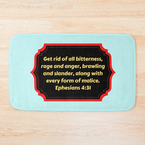 Item preview, Bible Verse Ephesians 4:31 designed and sold by Prayingwarrior.