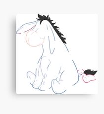 Donkey Canvas Print