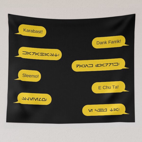 Item preview, SW Sticker Pack I - Aurebesh designed and sold by LudicrousFeed.