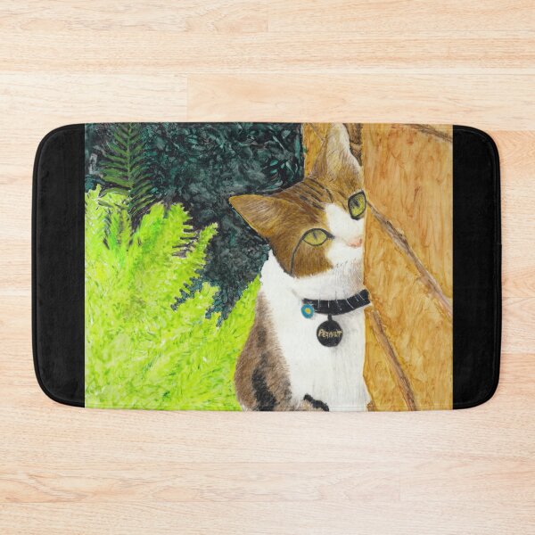 Item preview, Peanut - A Sweet Cat Portrait in Colored Pencil designed and sold by The Elderberry Blossom.