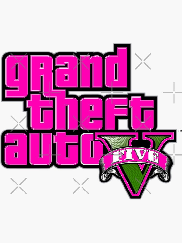 GTA Grand Theft Auto San Andreas Logo Video Game Vice City Display Text  Large