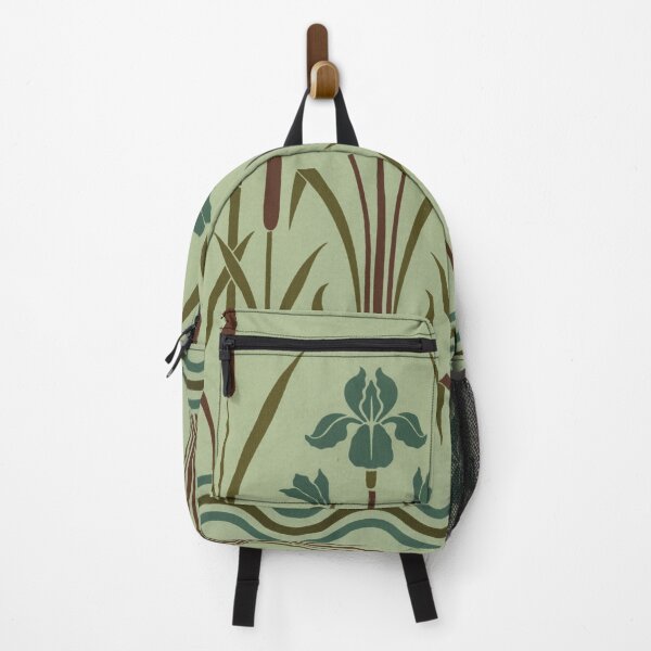 Item preview, Art Nouveau Iris and Bulrush Pattern designed and sold by ZinZoe.