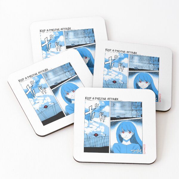 Item preview, Manga Anime Classic Girl Positive Attitude designed and sold by Zuuag.