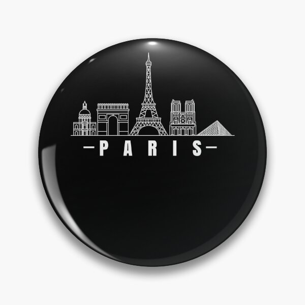 Item preview, Paris souvenir Eiffel Tower France Louvre Notre Dame designed and sold by Lenny Stahl.
