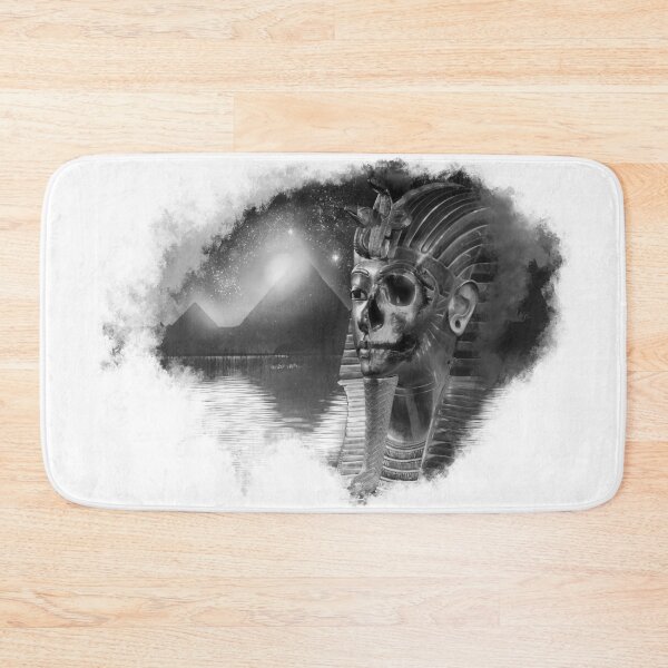 Item preview, Mystic Pharaoh (b&w) designed and sold by FattoAMano.
