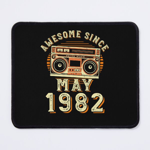 Item preview, Funny Birthday Quote, Awesome Since May 1982, Cool Birthday designed and sold by Estrytee.