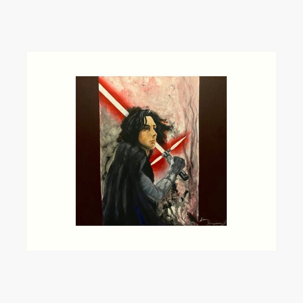 Aperçu de l'œuvre Kylo Ren créée et vendue par StudioMindworks.
