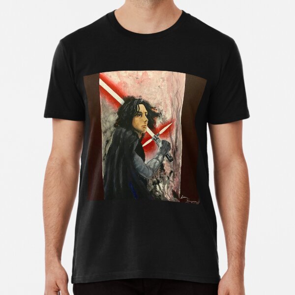 Vista previa del artículo con la obra «Kylo Ren», diseñado y vendido por StudioMindworks.