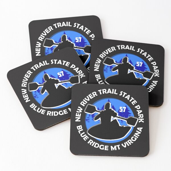 Item preview, New River Trail Sate Park Blue Ridge Mountains Virginia Rail Trail  designed and sold by leepymock.