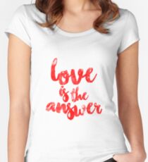 John Lennon Women's Fitted Scoop T-Shirt
