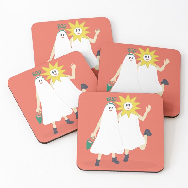 Item preview, People in ghost costumes on Halloween designed and sold by Nia-Chi.