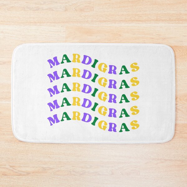 Item preview, Retro Waves Mardi Gras - NOLA designed and sold by CaitU.