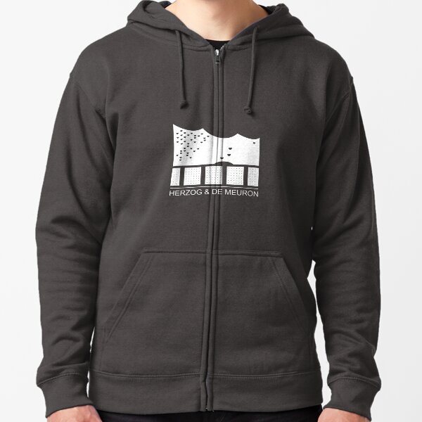 Herzog & de Meuron Logo - Elbphilharmonie Zipped Hoodie