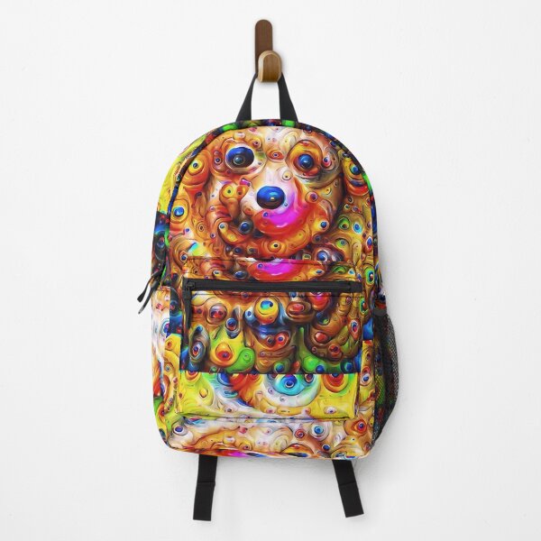 Item preview, AI dream colorful abstract dog designed and sold by siwabudda.