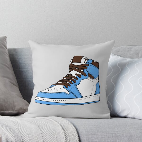 Aperçu de l'œuvre Blue and Brown Sneaker créée et vendue par HotShotsDesigns.