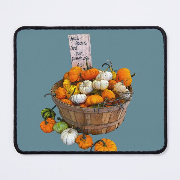 Item preview, Autumn Pumpkin Basket designed and sold by jmacnairart.
