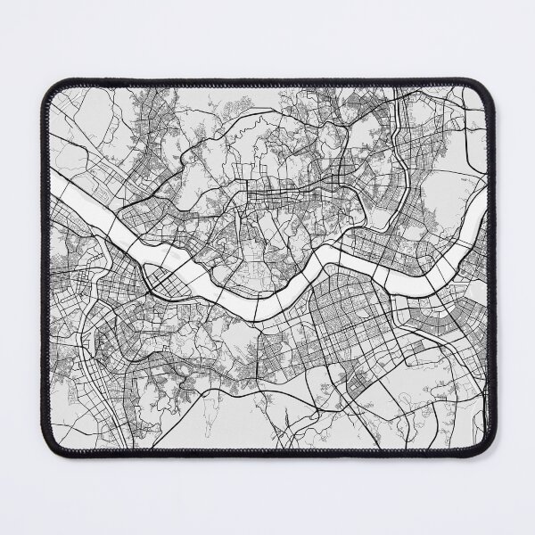 Item preview, Seoul City Map of South Korea - Light designed and sold by deMAP.