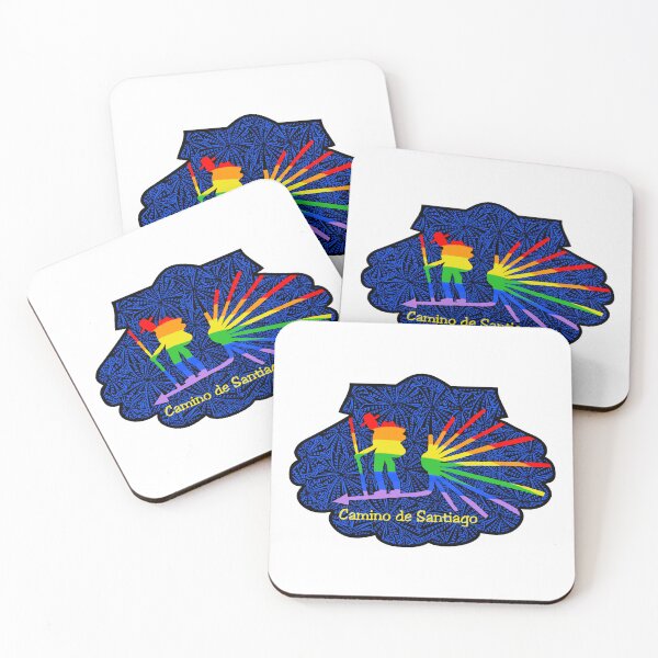 Item preview, Way of St. James pilgrims designed and sold by TanTrisTani.