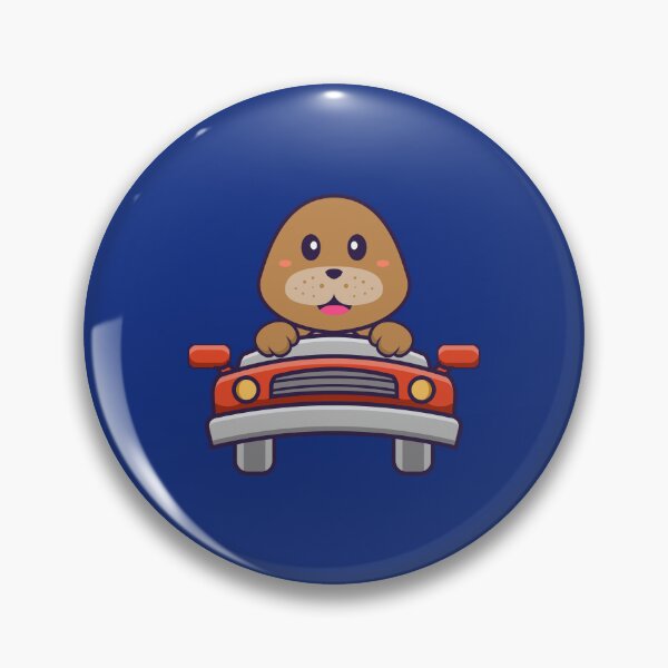 Item preview, Dog Driving a Car DOG LOVERS  designed and sold by AbdullahMuneer.