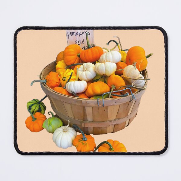 Item preview, Autumn Pumpkin Basket designed and sold by jmacnairart.