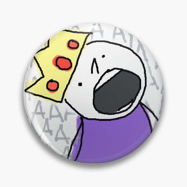 Item preview, screaming king designed and sold by mealiebob.