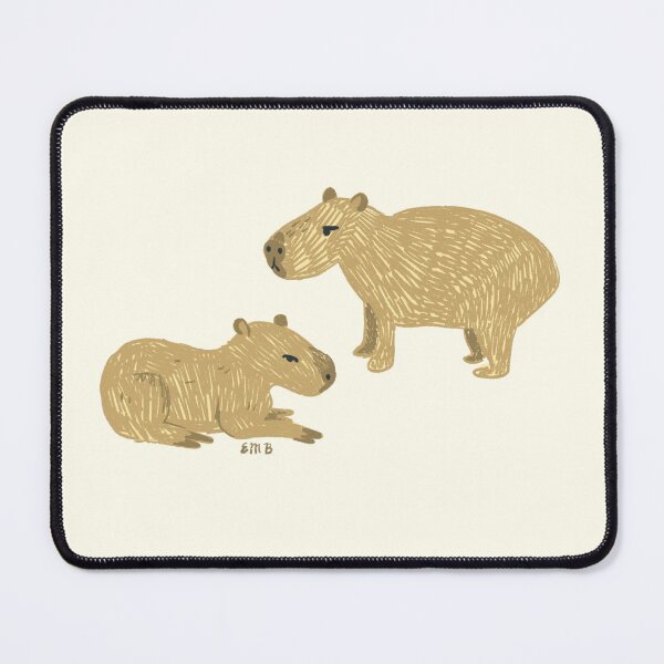 Item preview, Couple of Cute Capybaras designed and sold by waddleworks.