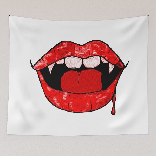Item preview, Vampire Lips, Blood Time, Red. designed and sold by Maculele.