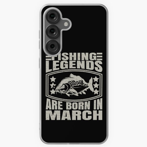 Item preview, Carp Fishing Legends Are Born In March designed and sold by TeeInnovations.