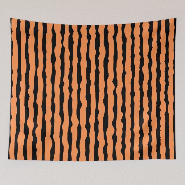 Item preview, Halloween Stripes trendy pattern designed and sold by cutecrazytshirt.