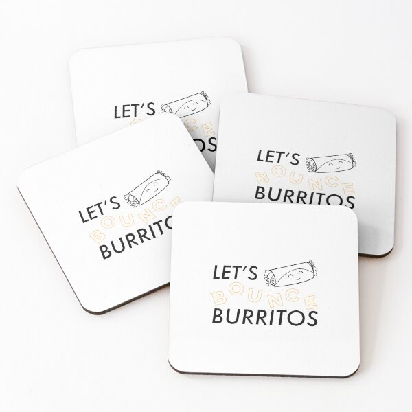 Item preview, let's bounce burritos designed and sold by slynne-studios.