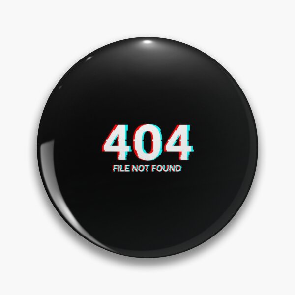 Item preview, 404: File Not Found Glitch designed and sold by n0madd.