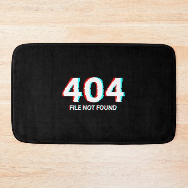 Item preview, 404: File Not Found Glitch designed and sold by n0madd.