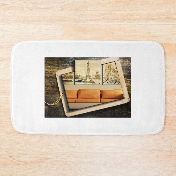 Item preview, Room with paintings depicting the Eiffel Tower in Paris designed and sold by PaulaGr.