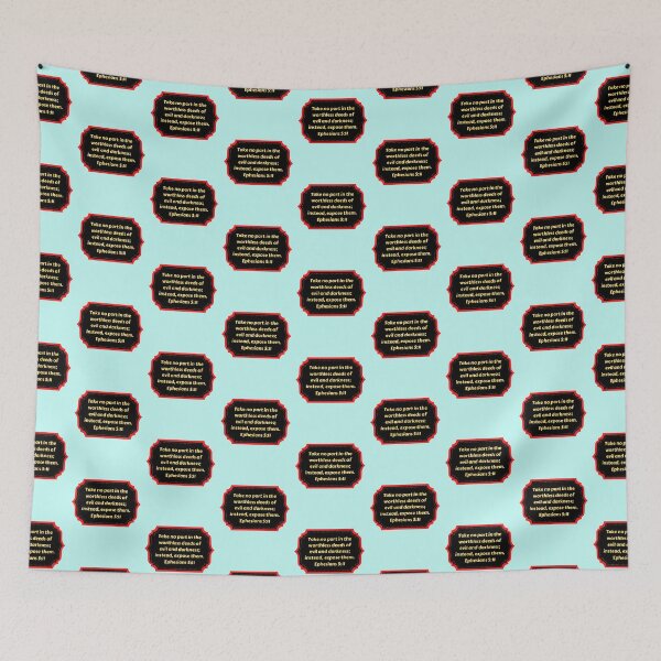 Item preview, Bible Verse Ephesians 5:11 designed and sold by Prayingwarrior.