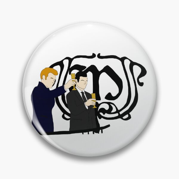 Item preview, klaus and elijah party with balcony mikaelson crest the originals designed and sold by LannisterOnMars.