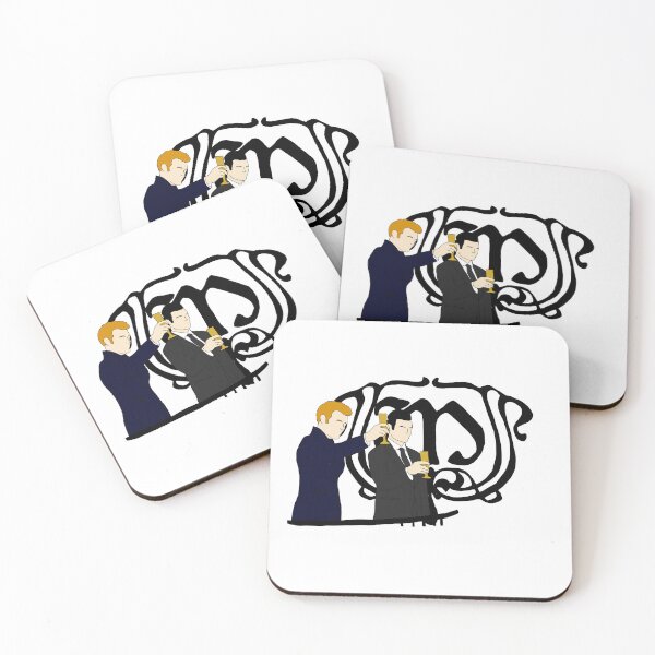 Item preview, klaus and elijah party with balcony mikaelson crest the originals designed and sold by LannisterOnMars.