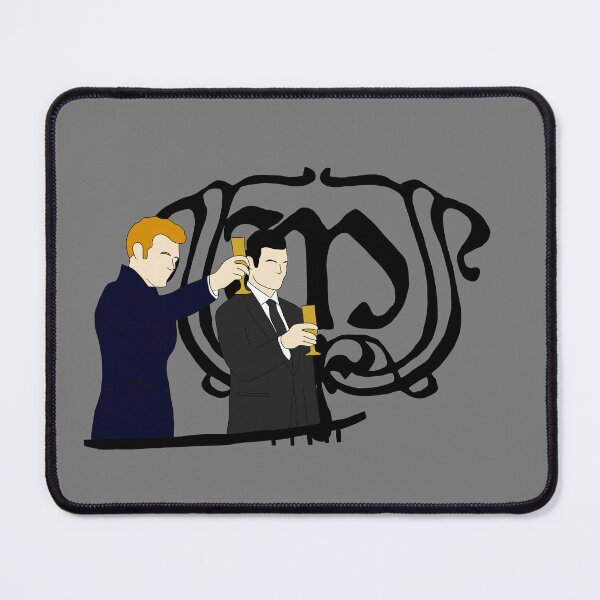 Item preview, klaus and elijah party with balcony mikaelson crest the originals designed and sold by LannisterOnMars.