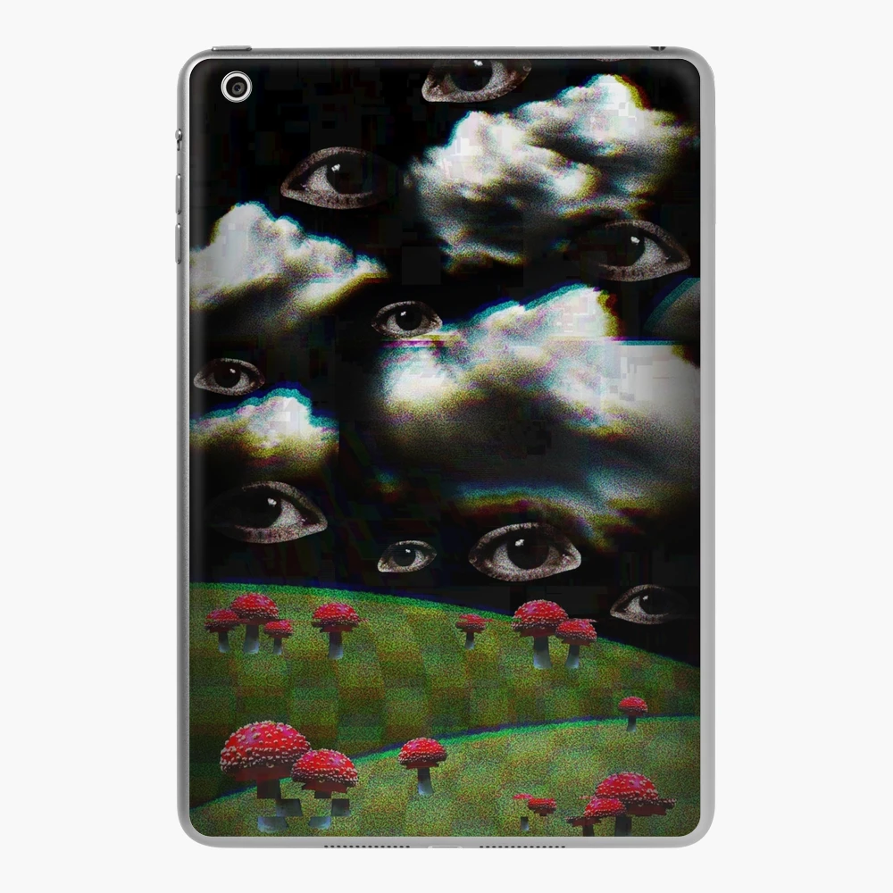 Weirdcore Aesthetic Dreamcore Creepy Shadow & Eyes Oddcore iPad Case &  Skin for Sale by ShanteWoodley