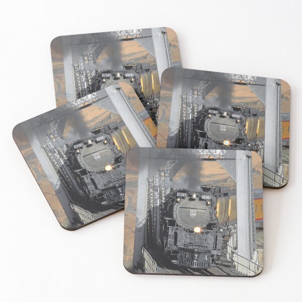Item preview, Union Pacific Railroad Steam Locomotive Over A Bridge, California designed and sold by ScienceSource.