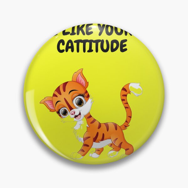 Item preview, I LIKE YOUR CATTITUDE designed and sold by forgodandcountr.