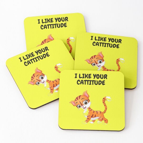 Item preview, I LIKE YOUR CATTITUDE designed and sold by forgodandcountr.