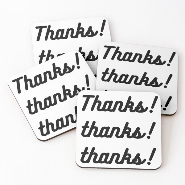 Item preview, Thanks! thanks! thanks! designed and sold by Amar4Ser.