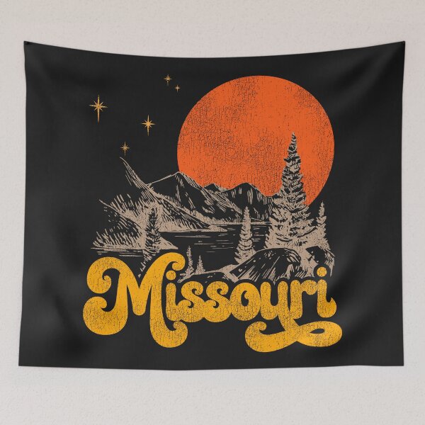 Item preview, Vintage State of Missouri Mid Century Distressed Aesthetic designed and sold by ourkid.