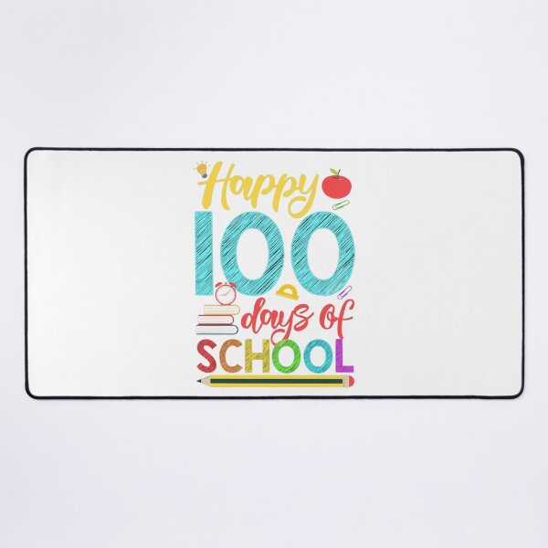 Item preview, happy 100 days of school designed and sold by MusicSkateboard.