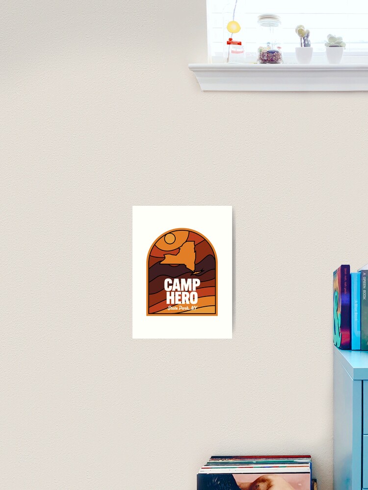 Thumbnail 2 von 3, Kunstdruck, Camp Hero State Park New York designt und verkauft von HalpinDesign.